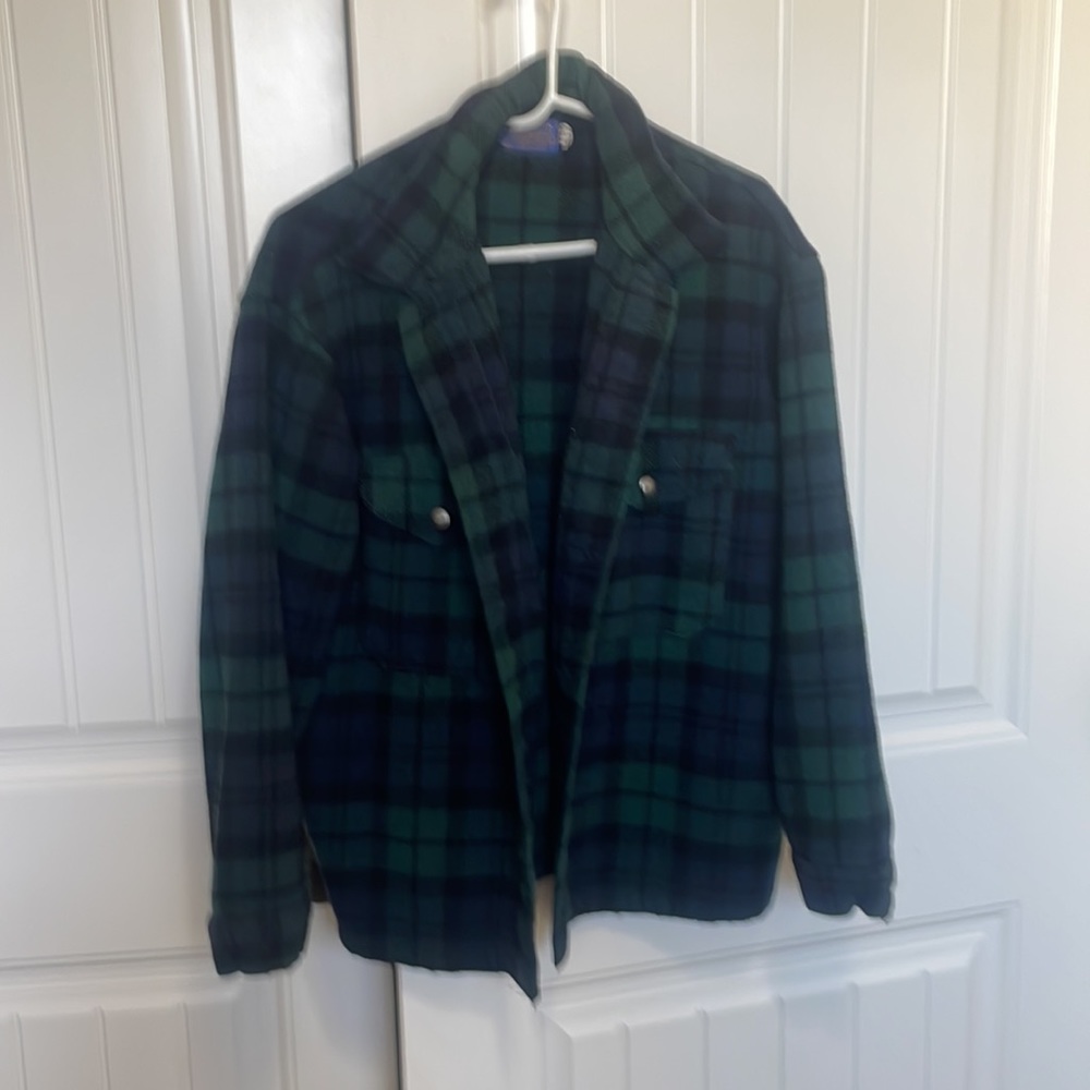 Pure Virgin Wool Pendleton Button Up Sweater - image 5